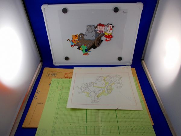 セル画 しましまとらのしまじろう レイアウト タイムシートset 牧場らむりん 緑原みみりん 空野とりっぴい トミー 1993年 こどもちゃれんじ の落札情報詳細 ヤフオク落札価格情報 オークフリー スマートフォン版