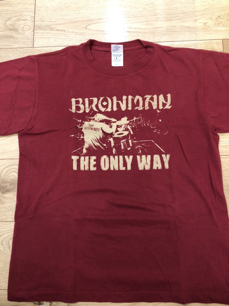 BRAHMAN tour AUTONOMY Tシャツ M THE ONLY WAY ブラフマン pizza of