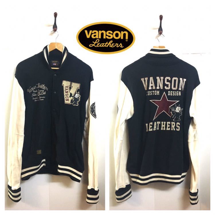 vanson × FELIX スウェット スタジャン XXL サイズ ...