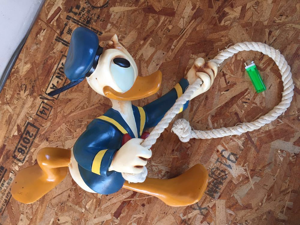 ディズニーストア ドナルド フィギュア 置物 ルッテン社製 RUTTEN レトロ