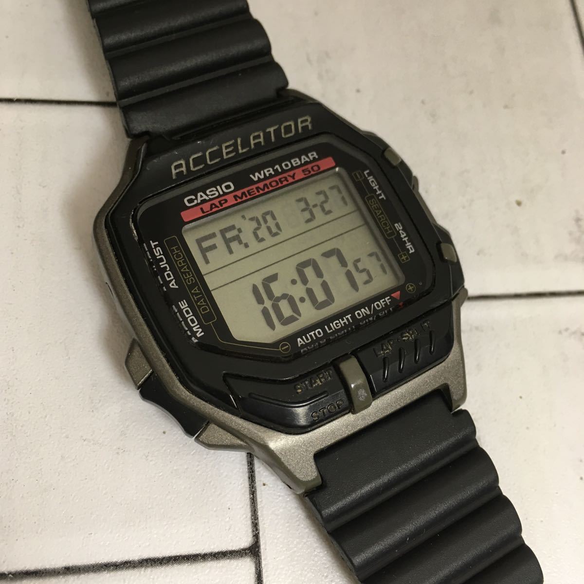 CASIO アクセラレーター 1531 LAP MEMORY 50