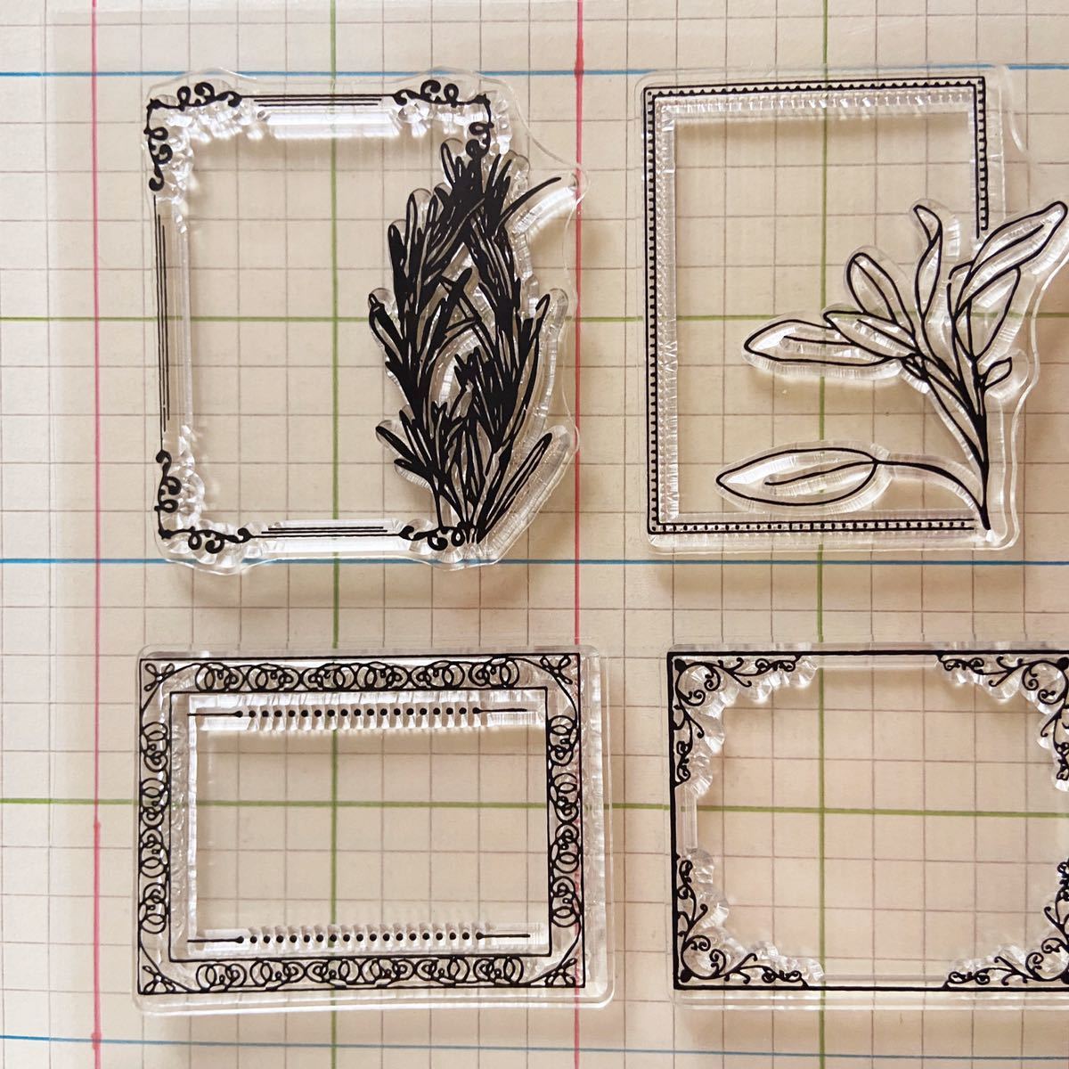 MU クリアスタンプ　ボタニカル　Floral  poetry MU クリアスタンプ ボタニカル Floral poetry