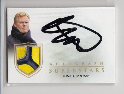Topps RONALD KOEMAN ロナルド クーマン 直筆サインカード