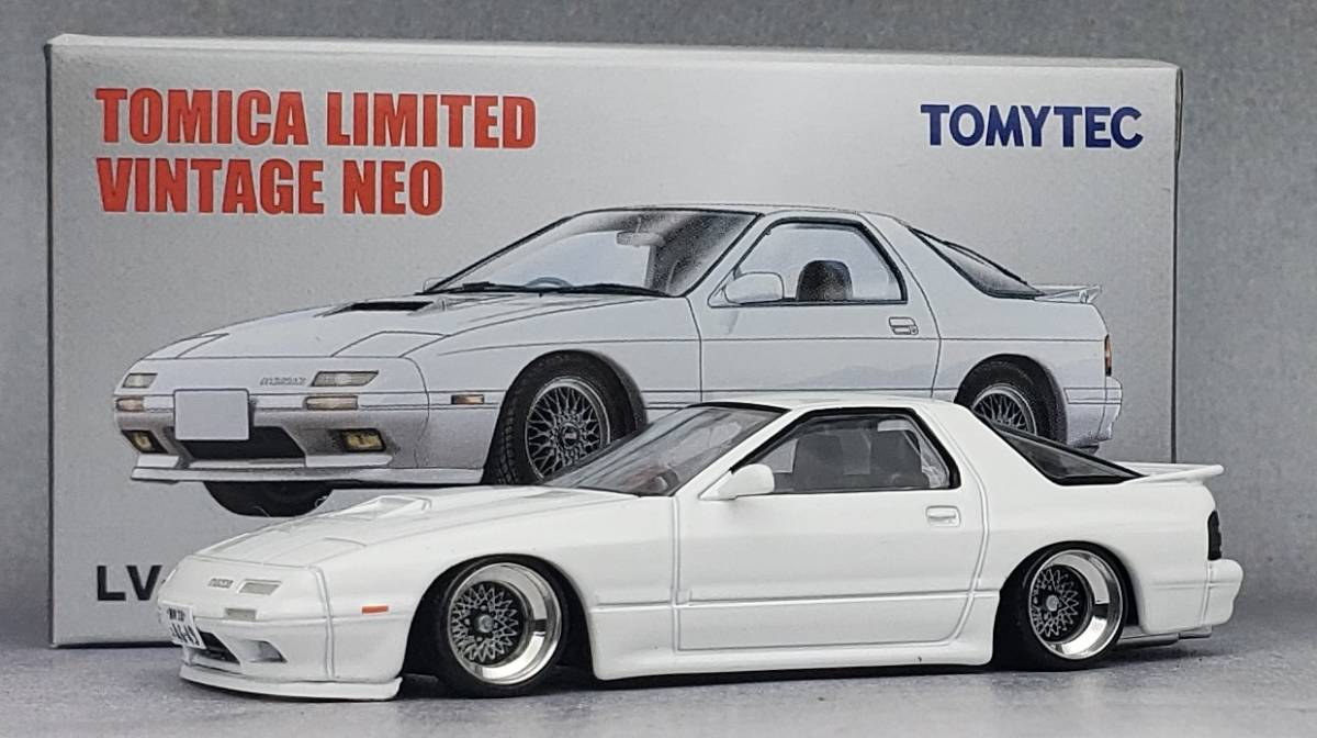 1/43　マツダ　サバンナ改　クーペ　RX-3　SSRメッシュ　アルミ製　深リム 新品】1/64 マツダ サバンナ改 RX-7 アンフィニ SSRメッシュ