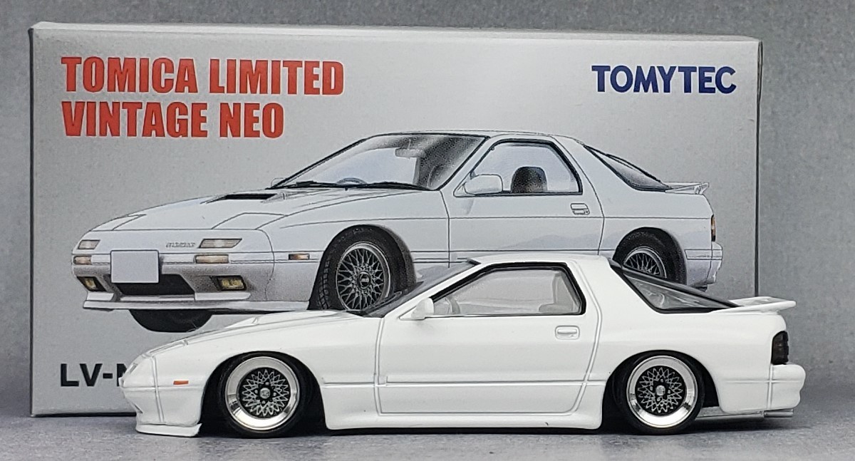 1/43　マツダ　サバンナ改　クーペ　RX-3　SSRメッシュ　アルミ製　深リム 新品】1/64 マツダ サバンナ改 RX-7 アンフィニ SSRメッシュ