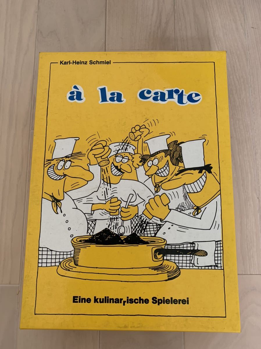 旧版アラカルト A La Carte ボードゲーム の落札情報詳細 ヤフオク落札価格情報 オークフリー スマートフォン版