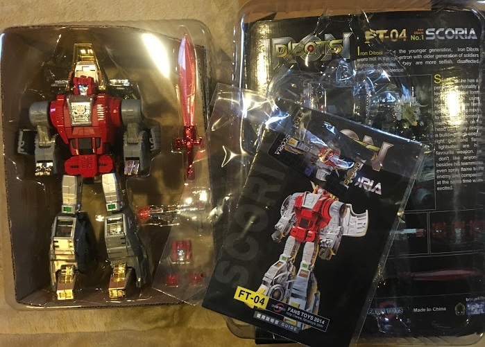 FansToys FT-04 Scoria Fans Toys 中古 送料無料 非正規 スラッグ似の