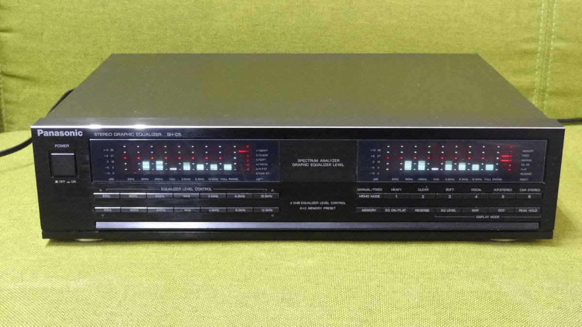 Panasonicパナソニック グラフィックイコライザー SH-GE505Z 