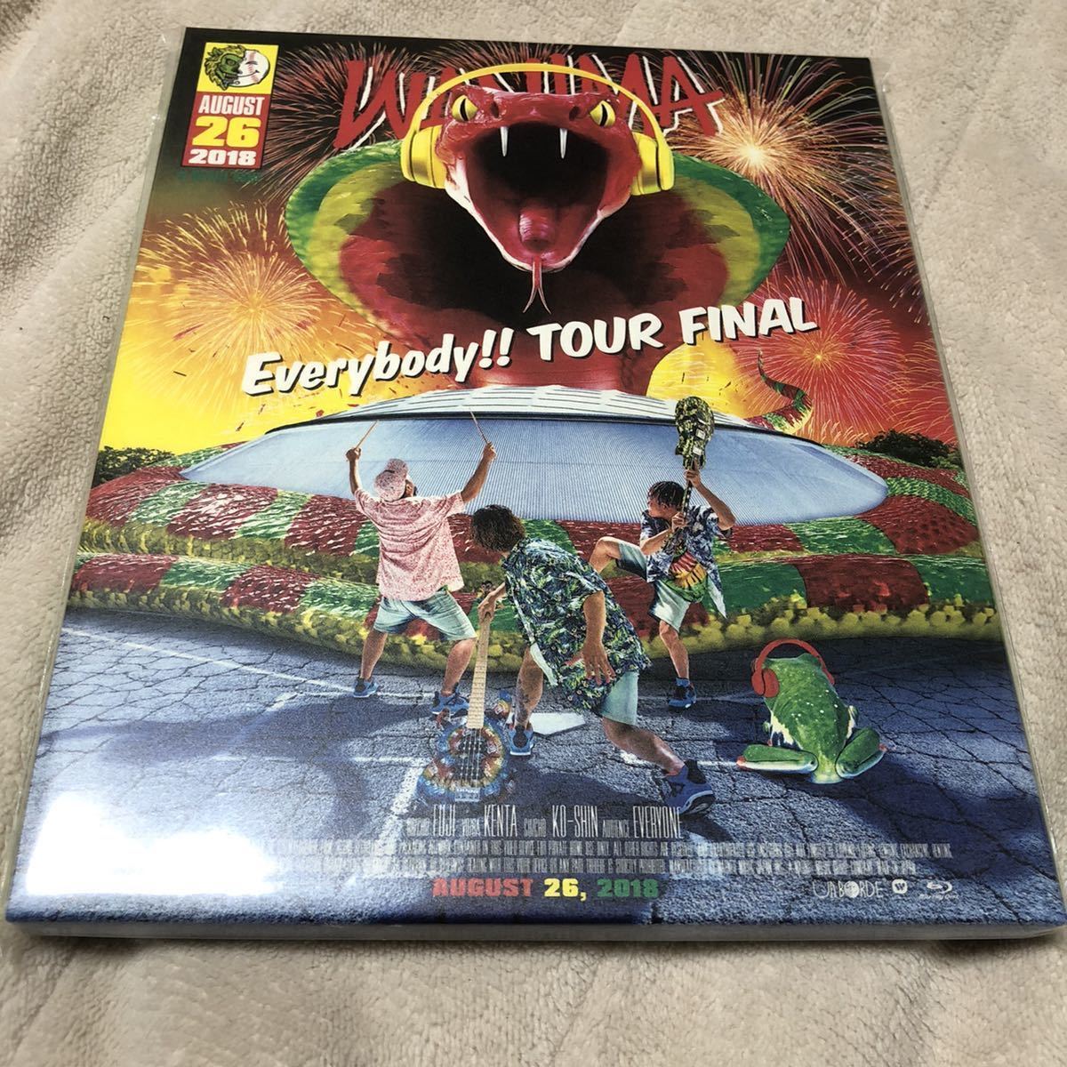 新品 Wanima Everybody Tour Final Blu Ray 新品未開封 検索 グッズ Cd Dvd パーカー Tシャツ の落札情報詳細 ヤフオク落札価格情報 オークフリー スマートフォン版