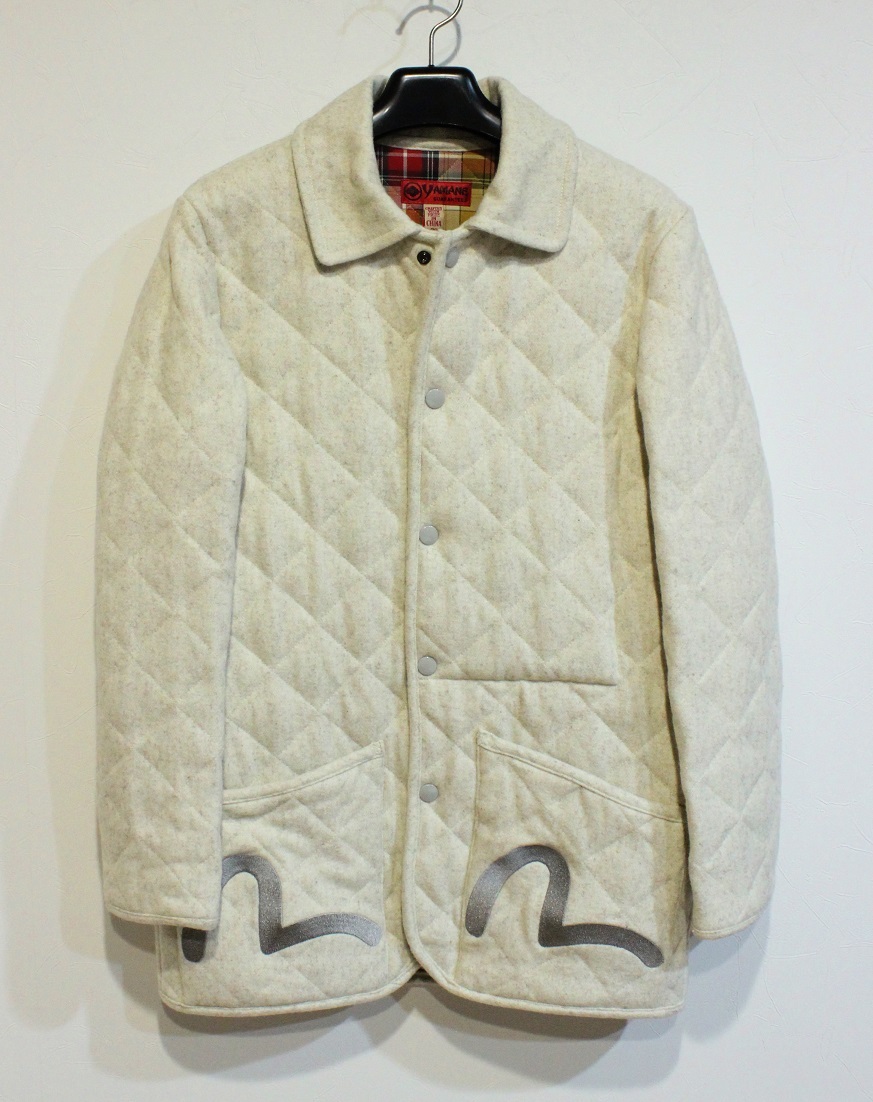Evisu キルティングジャケット 36 新品同様‼︎（美品☆EVISU☆エヴィス 