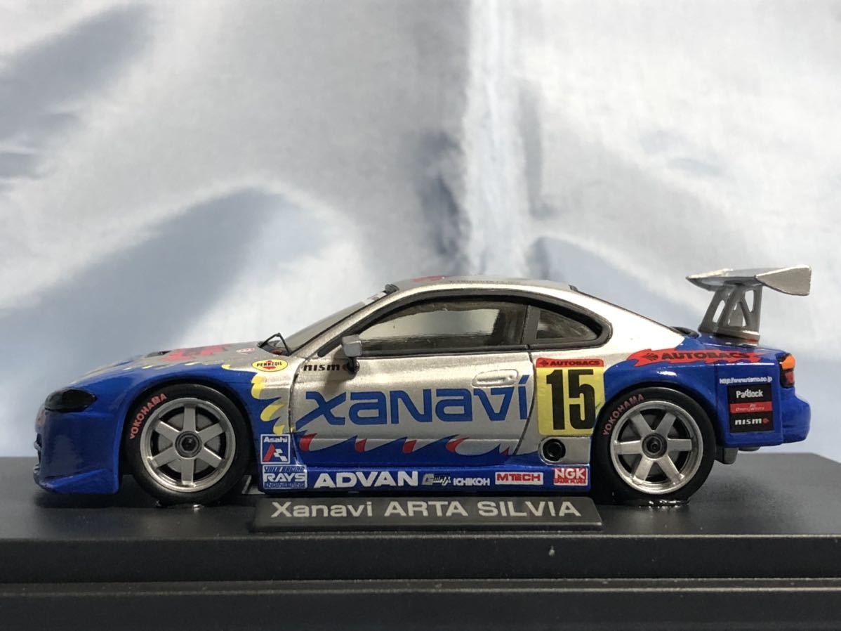 エムテック製 Xanavi(ザナヴィ) ARTA シルビア S15 1/43の落札