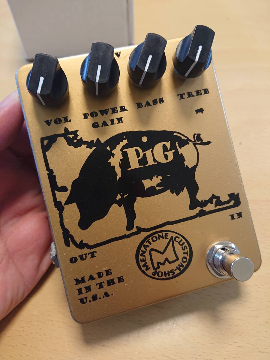 MENATONE PIG Marshall オーバードライブ Menatone - PiG | ギター エフェクター オーバードライブ – NINEVOLT