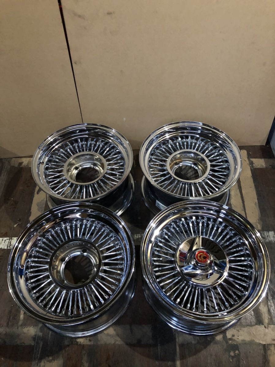 mclean マクリーン ワイヤーホイール 5穴PCD139.7 8J スピンナー有りの