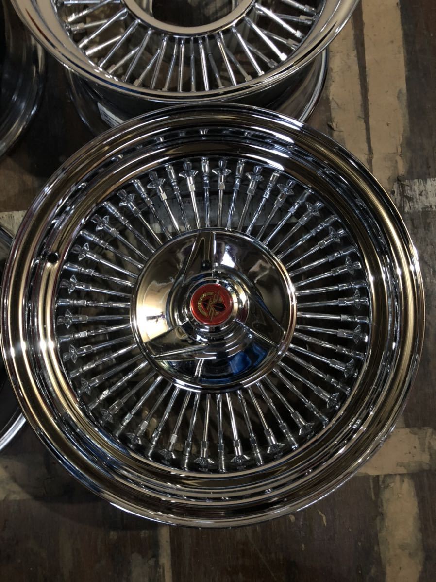 mclean マクリーン ワイヤーホイール 5穴PCD139.7 8J スピンナー有りの
