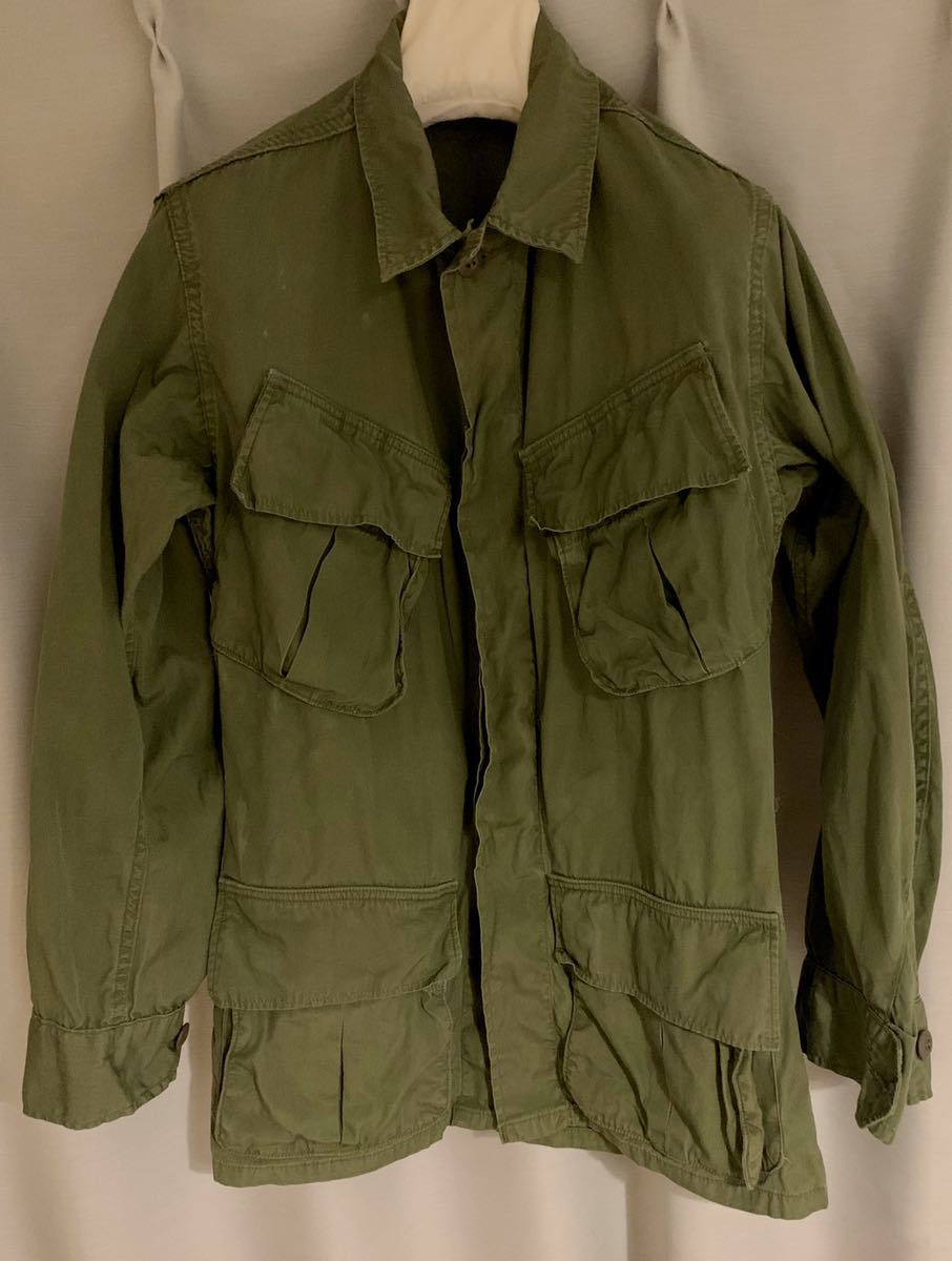 【希少ノンリップ】ジャングルファティーグジャケット 3rd XS-R 1960s Vintage U.S.Army Jungle Fatigue Jacket 2nd～3rd (XS-R