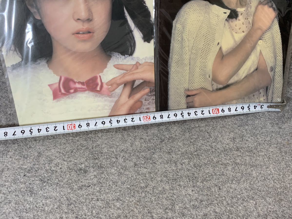 中森明菜 下敷き 2枚セット 当時物 昭和 アイドル 研音 amada 文房具