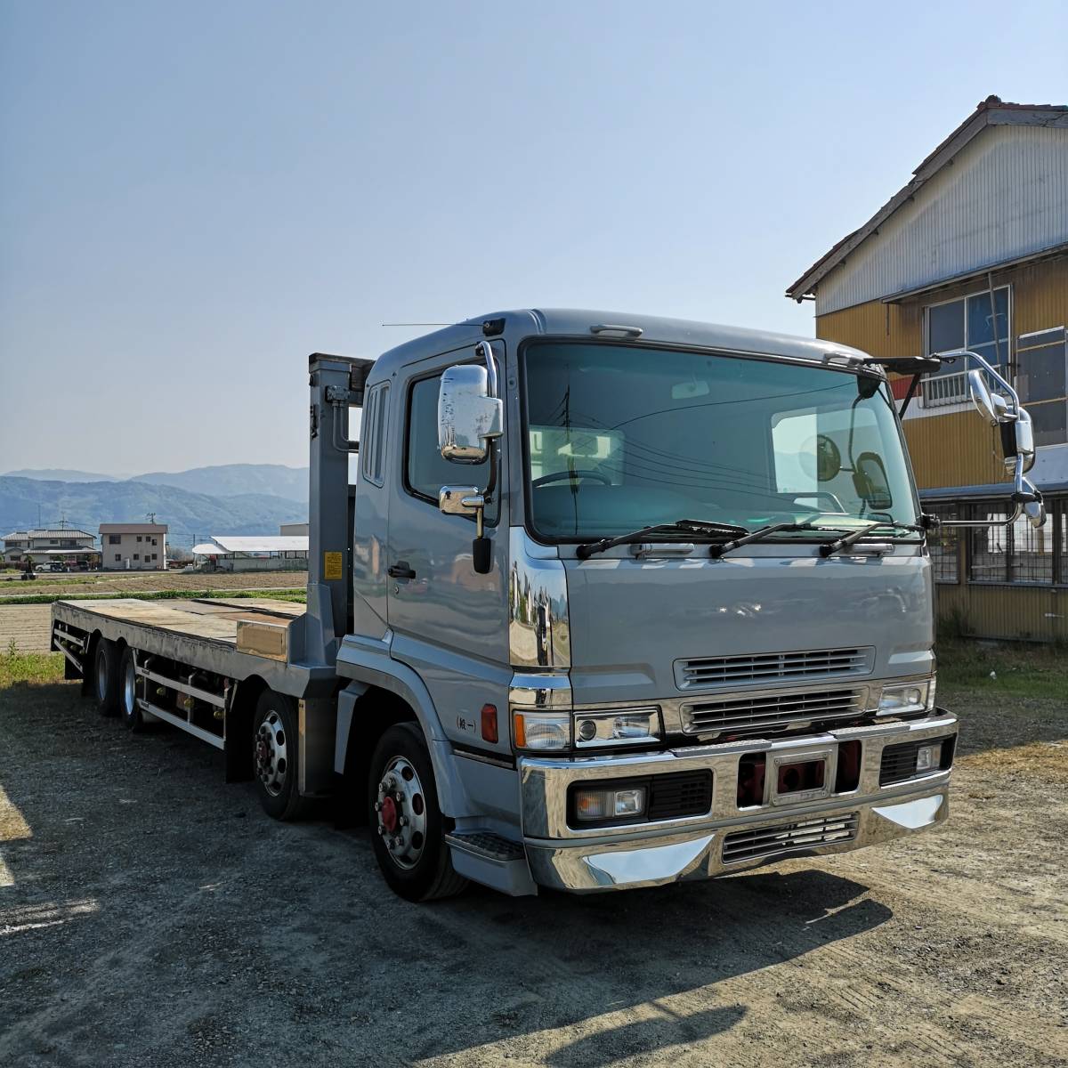 新品】平成10年 三菱 スーパーグレート 四軸低床 ハイジャッキ