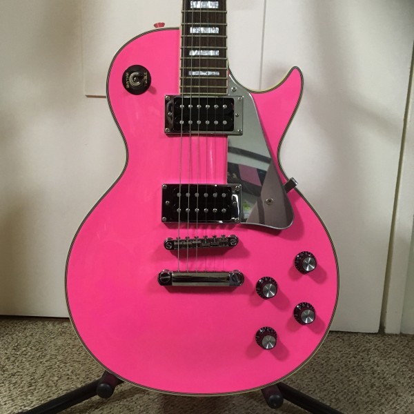 Grass Roots G-LP-50Cレスポール カスタム ☆ショッキングピンク