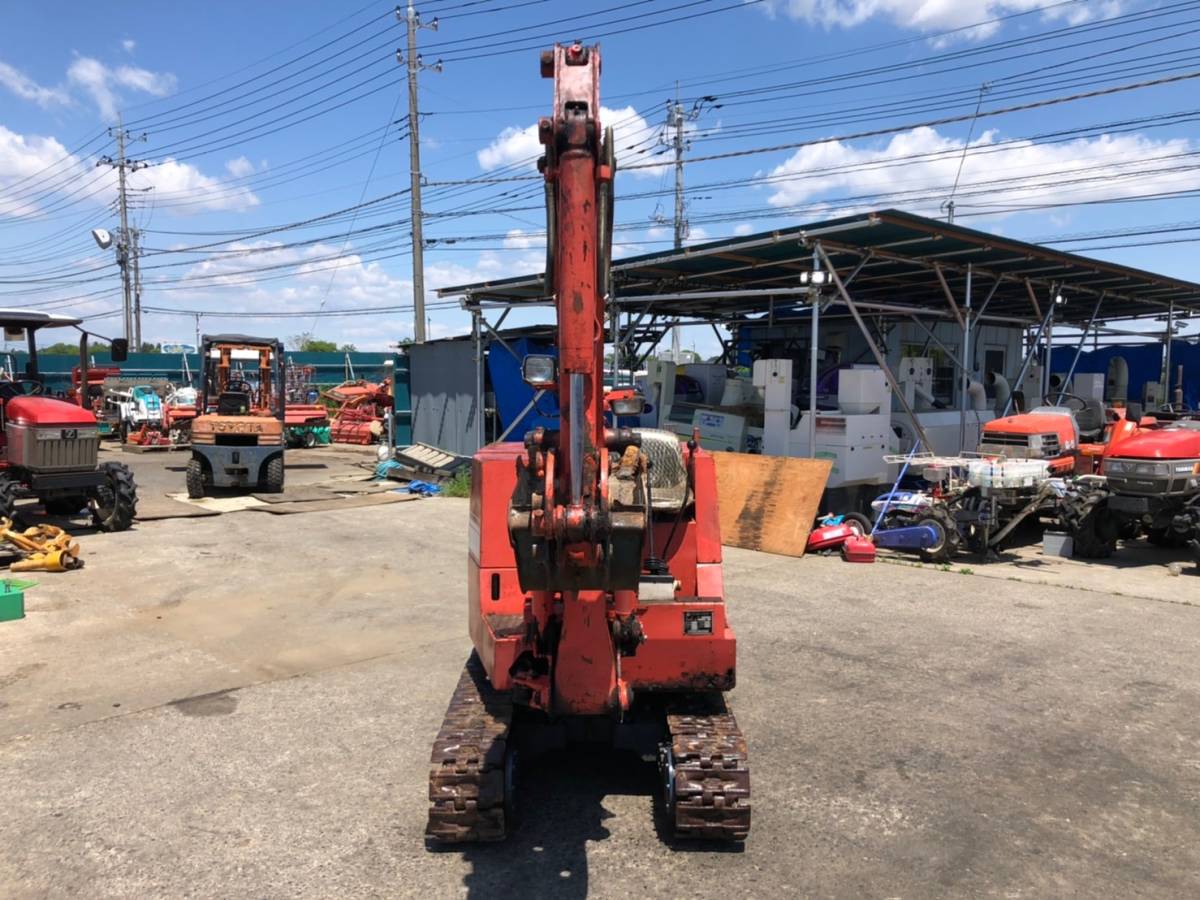 イワフジ CT-150 バックホー ユンボ 鉄キャタ 1794時間 現状 茨城発の