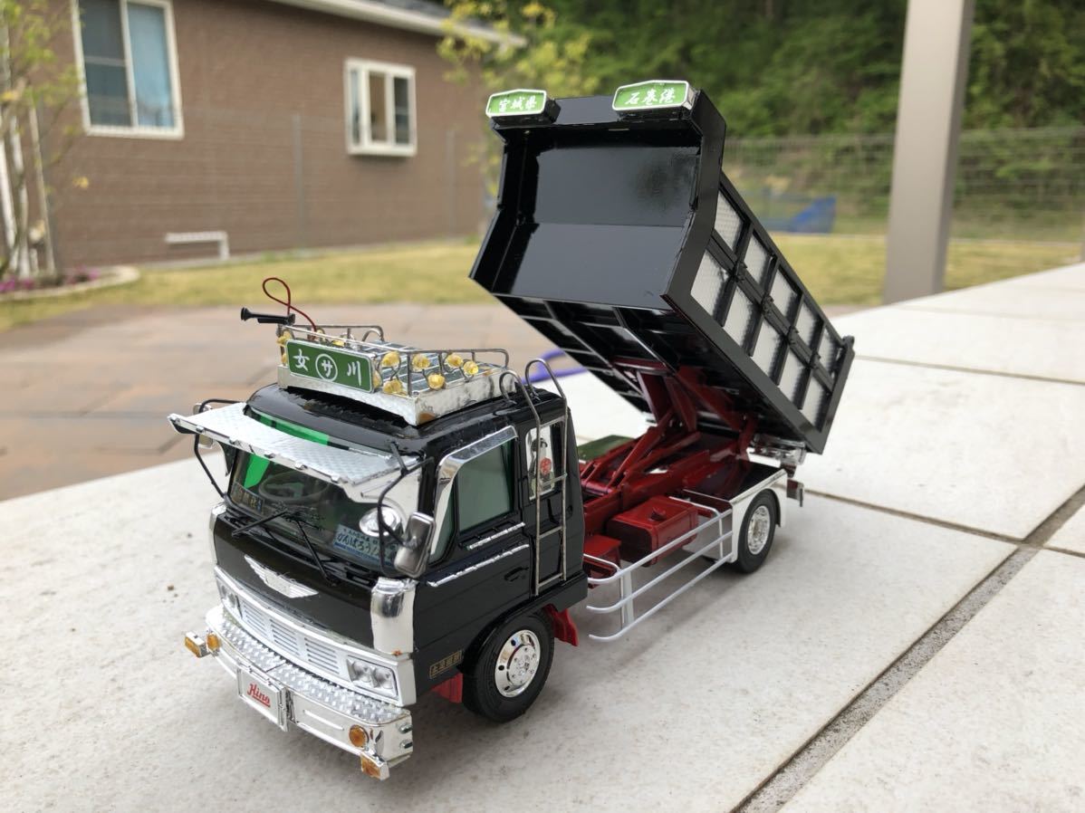 デコトラプラモデル1/32 完成品の落札情報詳細 - Yahoo!オークション デコトラプラモデル1/32 完成品の落札情報詳細 - Yahoo!オークション