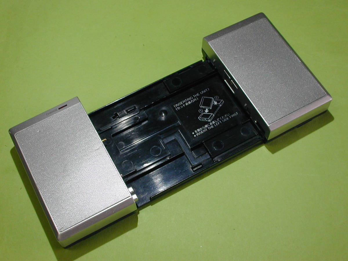 Panasonic MDプレーヤー SJ-MJ50用Speaker/Battery Charger 中古 の ...