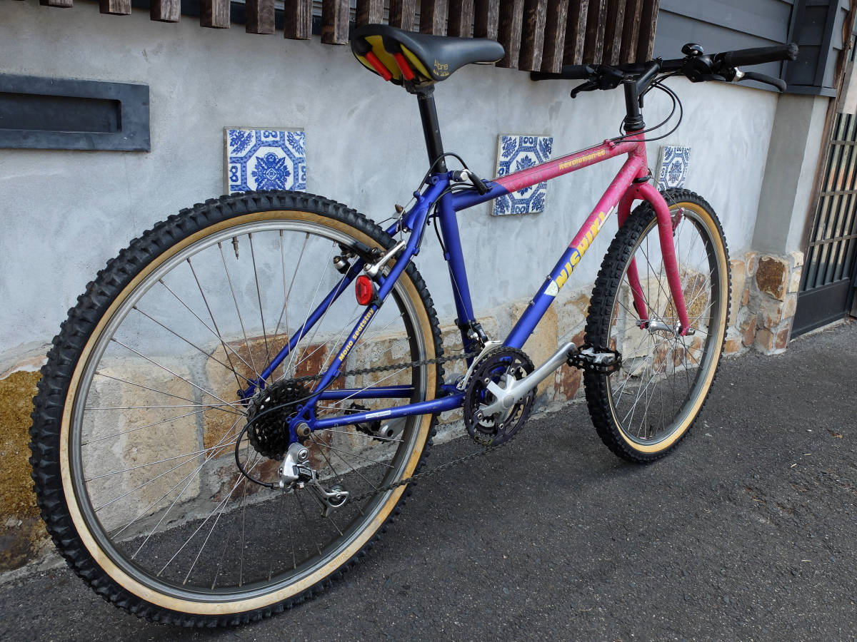 激レア　kawamura　nishiki　OLD MTB　クロモリ Yahoo!オークション - oldMTB 89`S KAWAMURA NISHIKI mount 700