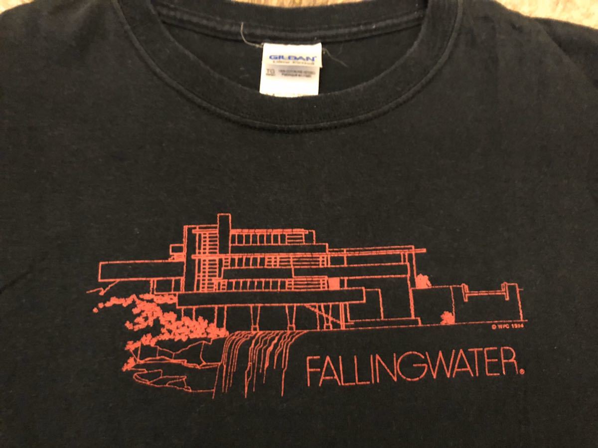 FRANK LLOYD WRIGHT FALLING WATER 半袖Tシャツ フランクロイドライト