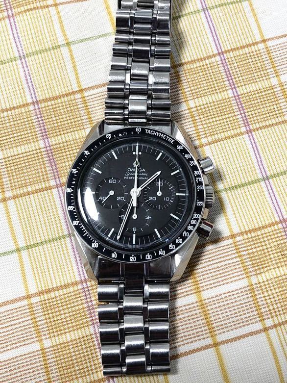 ＯＨ済 アポロ11号月面着陸記念 初代限定モデル OMEGA スピード ...