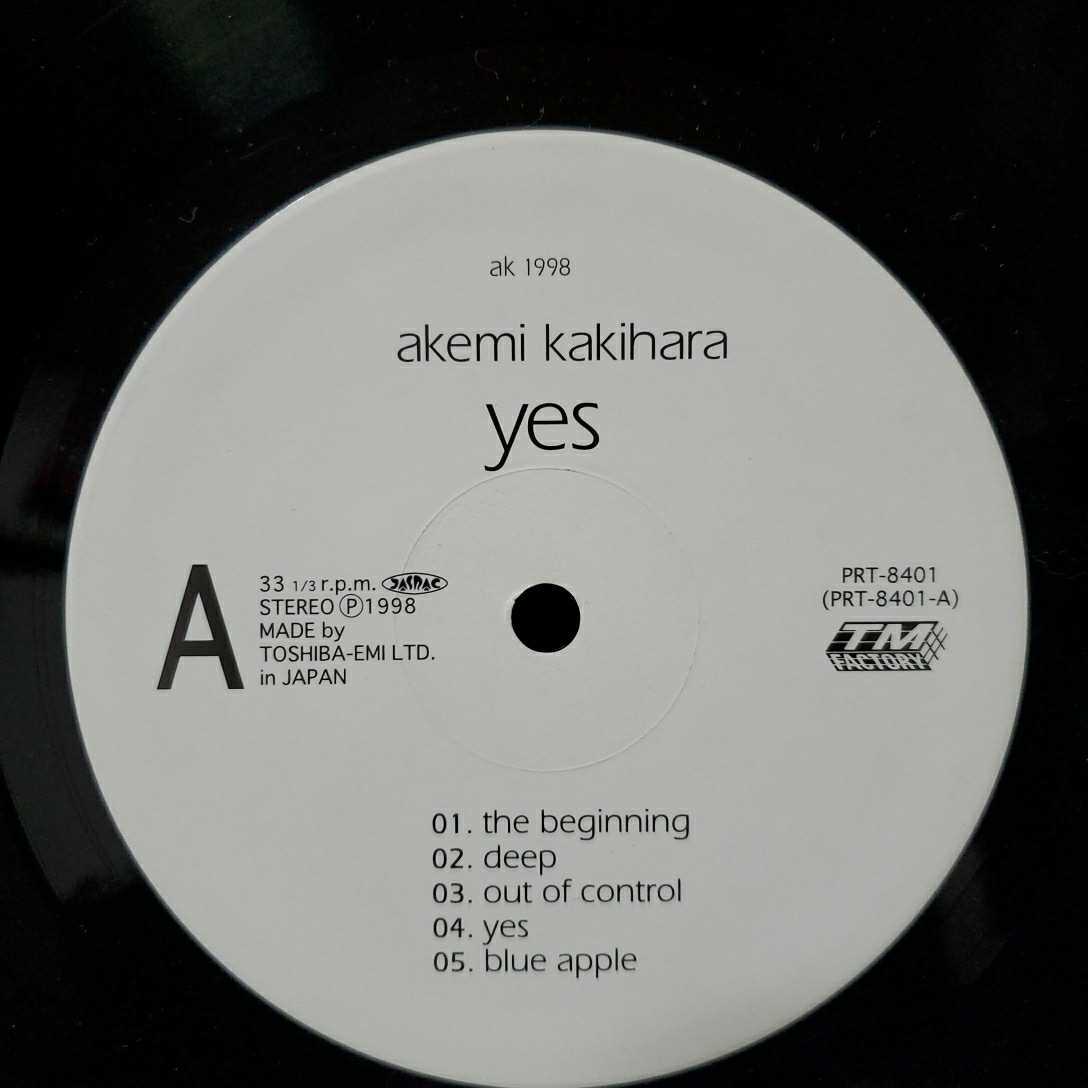柿原朱美 yes /アナログ レコードLP/ akemi kakiharaの落札情報詳細