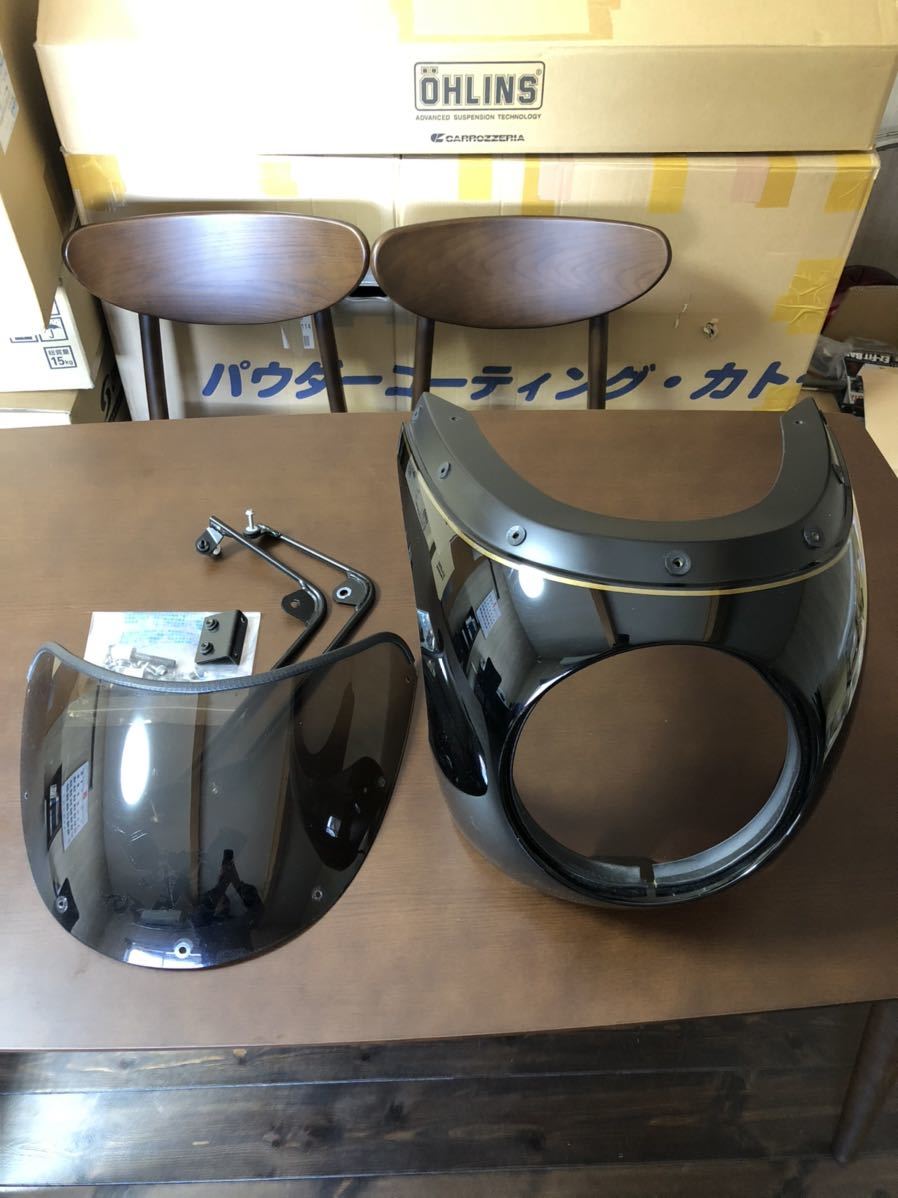 W800 カフェ オプションカウル w650 カワサキ W800 純正