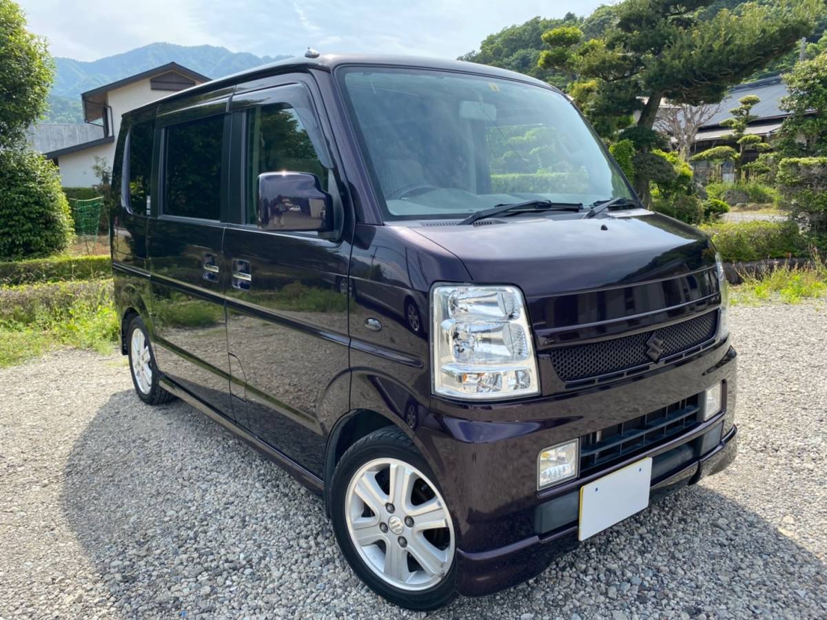 エブリィワゴン Pzターボスペシャル Hddナビ フルセグtv Etc カスタム多数 車検令和３年８月まで の落札情報詳細 ヤフオク落札価格情報 オークフリー スマートフォン版