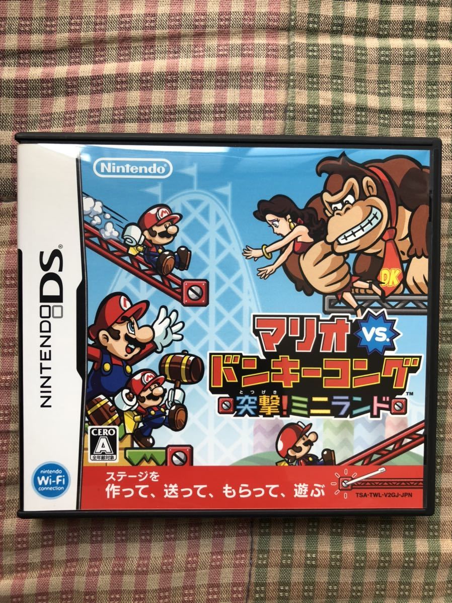 ニンテンドーdsソフト マリオvsドンキーコング突撃 ミニランド の落札情報詳細 ヤフオク落札価格情報 オークフリー スマートフォン版