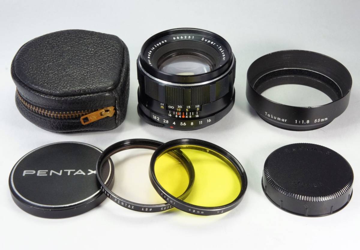 分解整備 実写確認済み Super Takumar 55mm F1 8 前期型 初期タイプ M42マウント 虹色のゴーストがきれいなオールドレンズ 送料無料 の落札情報詳細 ヤフオク落札価格情報 オークフリー スマートフォン版