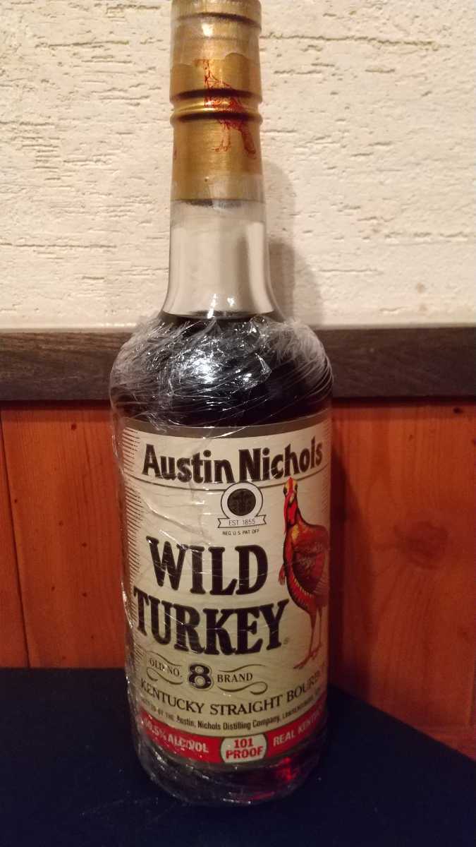 WILD TURKEY ワイルドターキー 8年 特級750ml 古酒 未開栓 WILD TURKEY ワイルドターキー 8年 特級750ml 古酒 未開栓 未開封 WILD