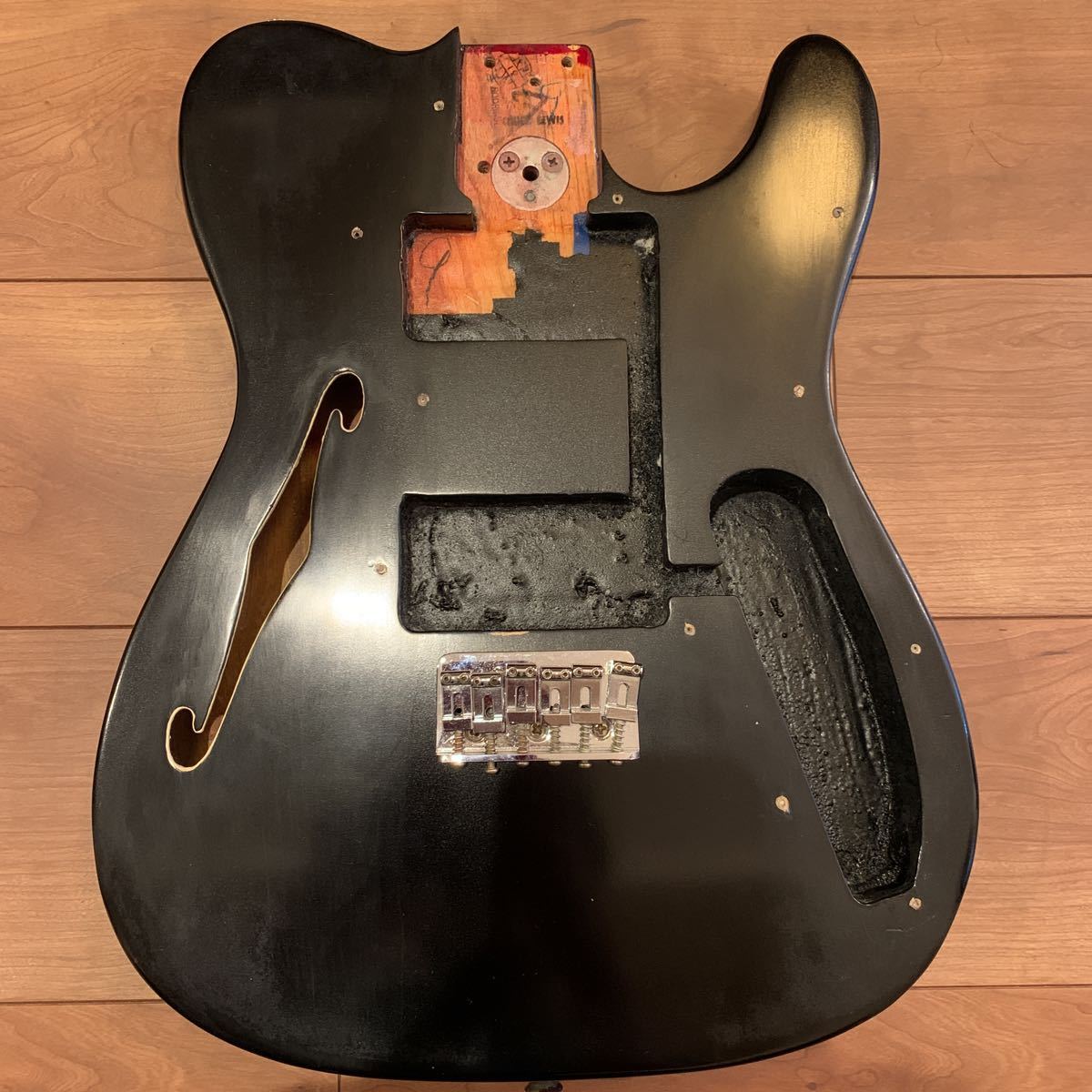 ジャンク扱い Fender 1976年製 Telecaster Thinline テレキャスター ...