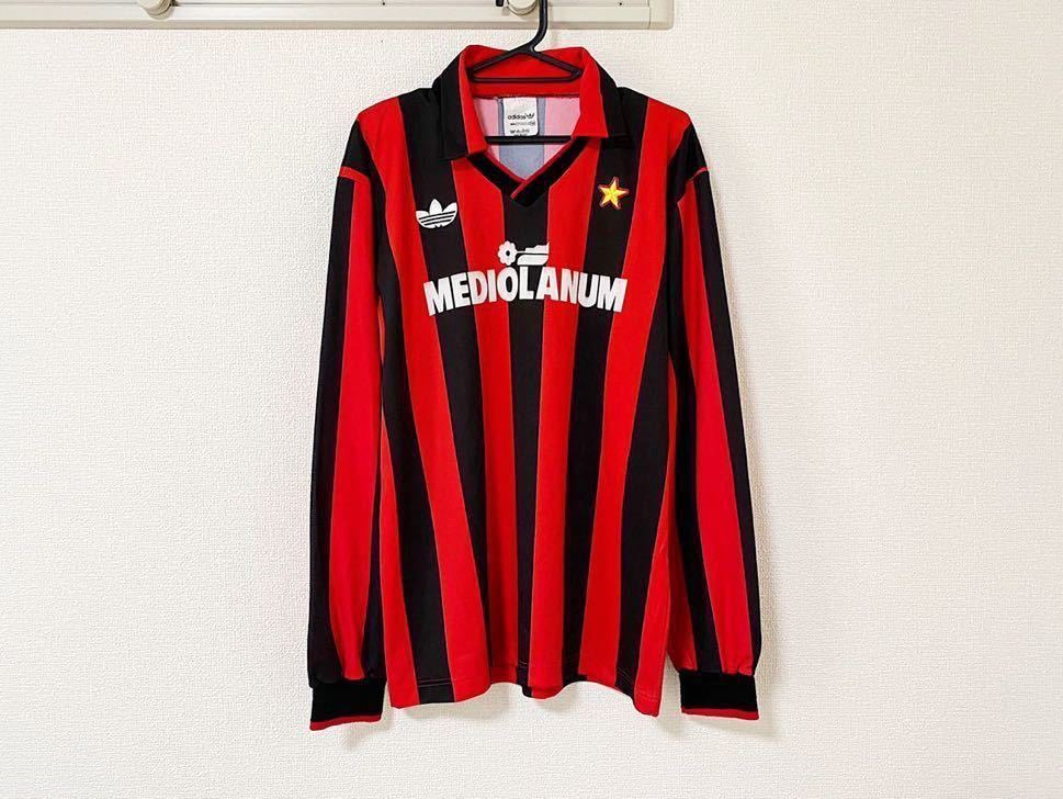 バッジョ ミラン 長袖 ユニフォーム レア サッカー ユニフォーム