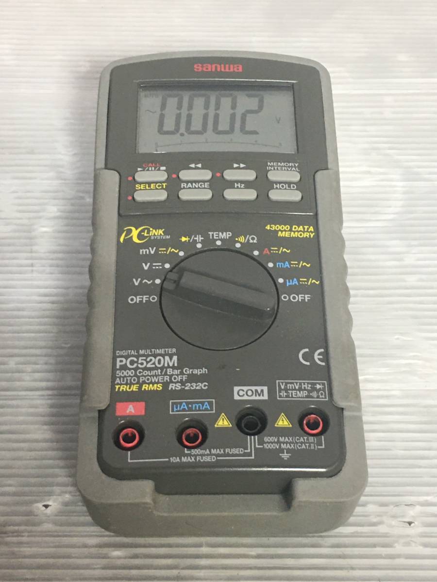 Sanwa PC500 デジタルマルチメーター 8個（Sanwa DIGITAL MULTIMETER 
