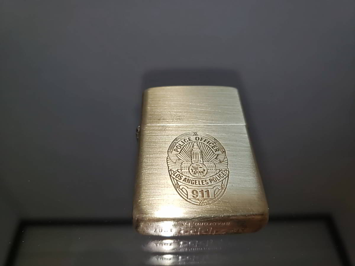 ZIPPO ジッポー Los-Angeles Police Officer 911 1987年製 SOLID ZIPPO ジッポー Los-Angeles Police Officer 911 1987年製 SOLID