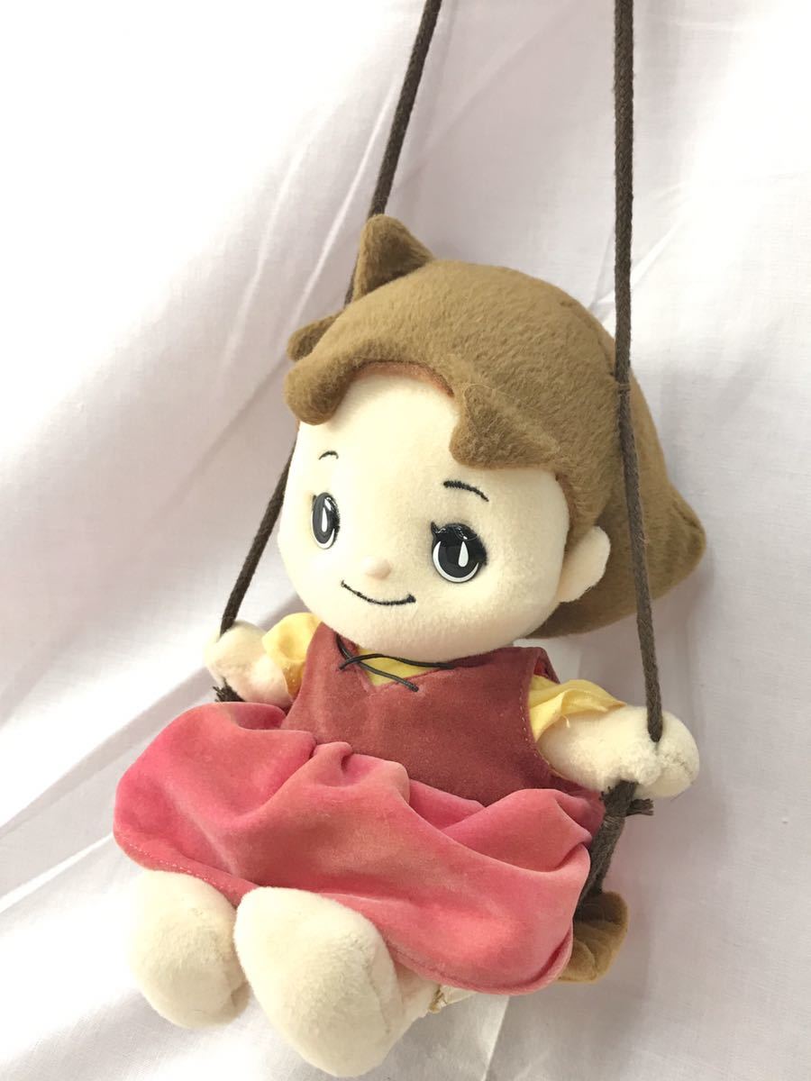 W□アルプスの少女ハイジ ぬいぐるみ 2点セット ハイジ ブランコ乗り