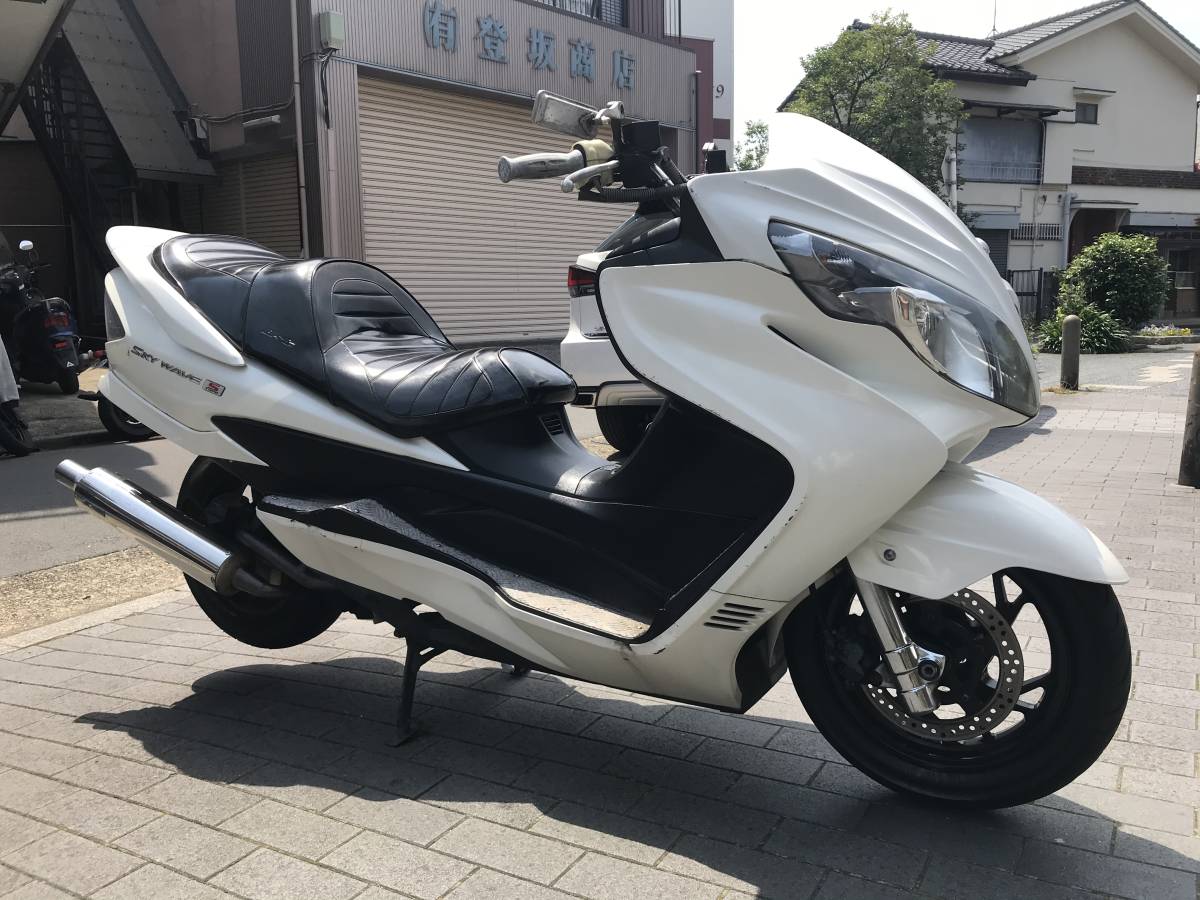 スカイウェイブ250 タイプ S ちょいカスタム エンジン好調 スカイウェイブ250 タイプ S ちょいカスタム エンジン好調