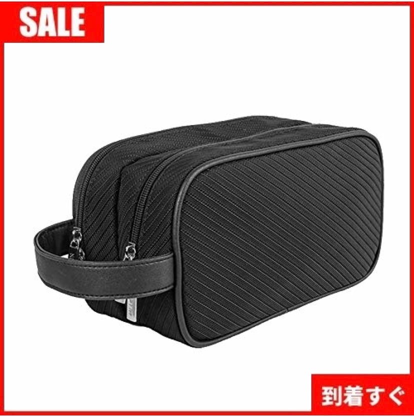 新品 ブラック Hoyofo セカンドバッグ メンズ ポーチ クラッチバッグ 小物入れ 大容量 多機能 男性用 旅行 出張 紳士 ブラ の落札情報詳細 ヤフオク落札価格情報 オークフリー スマートフォン版