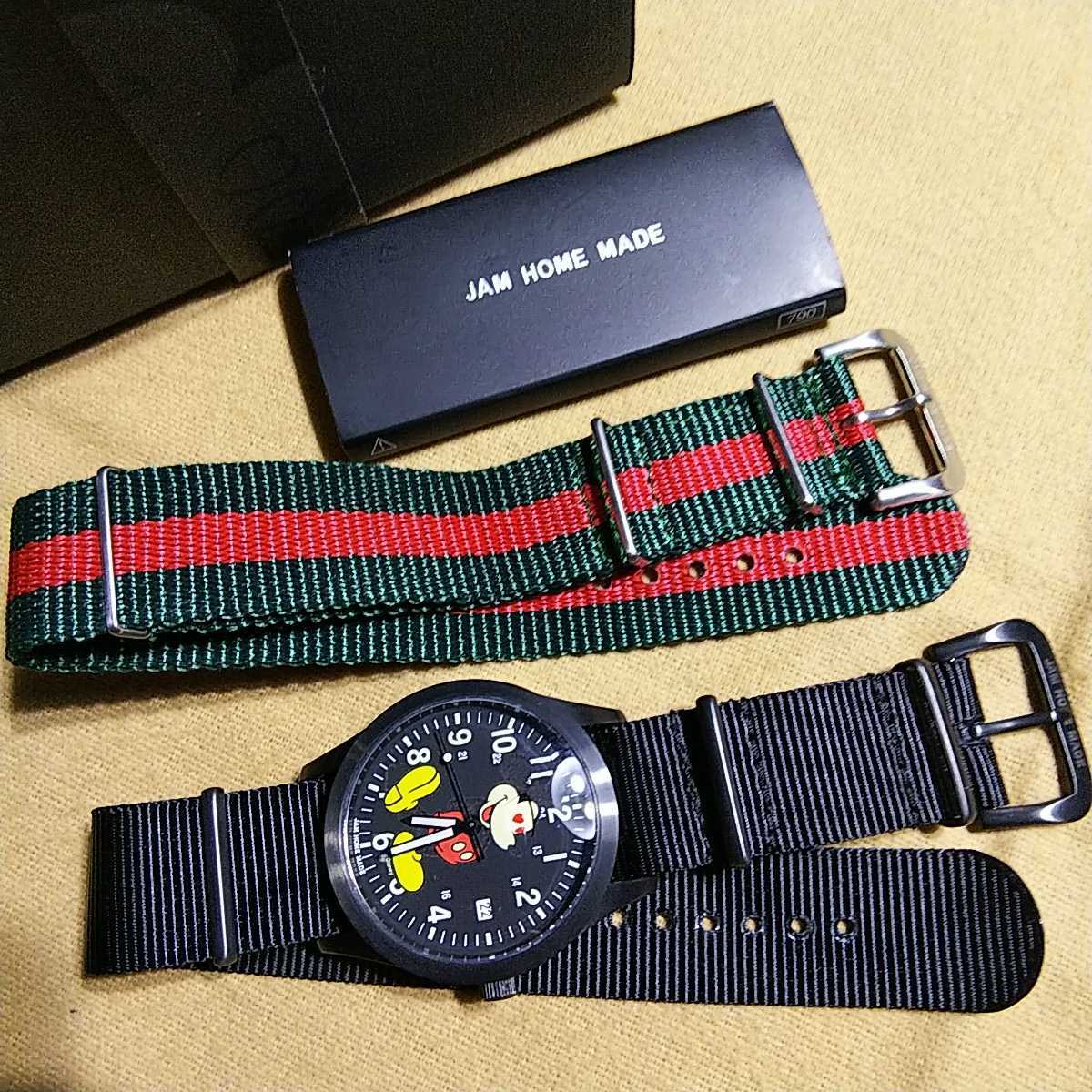 JAM HOME MADE シークレットミッキー 腕時計 ウオッチ 自動巻き