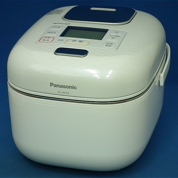Panasonic 可変圧力IHジャー炊飯器 SR-JW058 ブラック炊飯器 