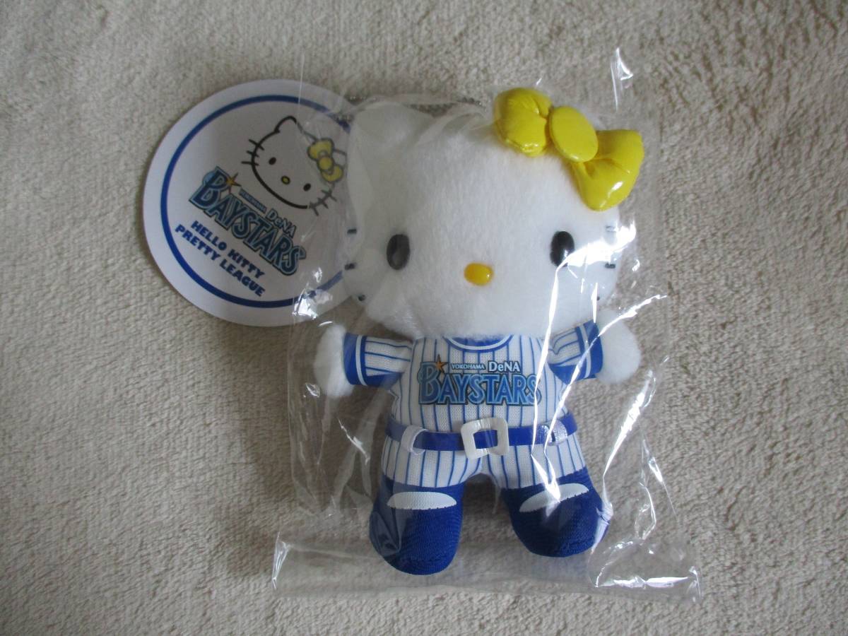 横浜DeNAベイスターズ ハローキティ ぬいぐるみ×5＆巾着セットレア