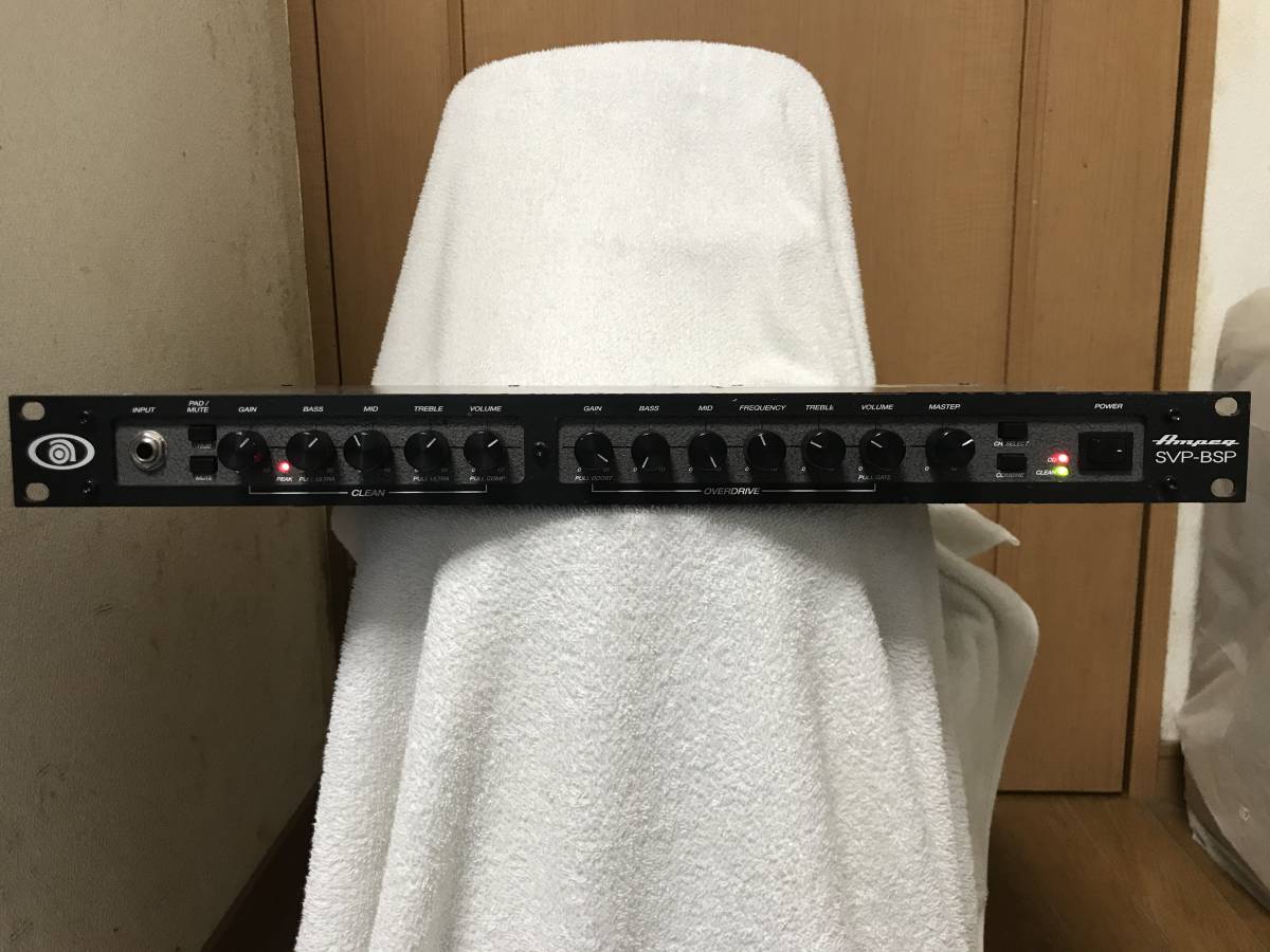 Ampeg SVP-BSP ビリーシーンモデル プリアンプ　真空管 超希少】Ampeg SVP-BSP ビリーシーンモデル ベース用プリアンプ