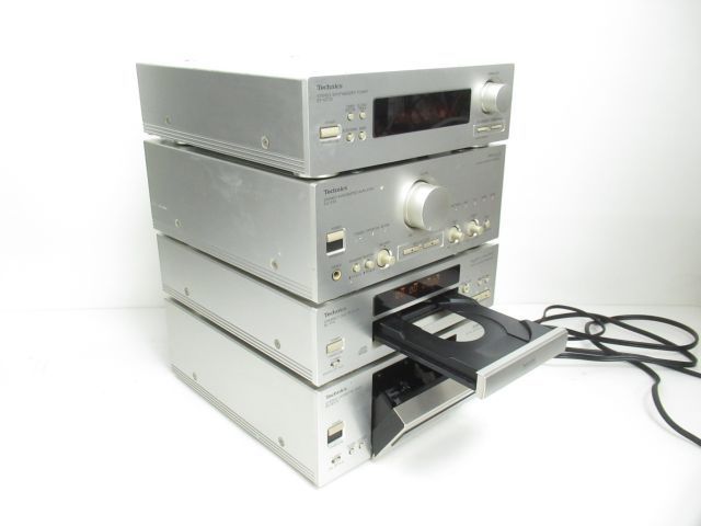Technics ハイコンポシステム CONCISE・G/SB-M300/ST-GT70/SU-A70/RS