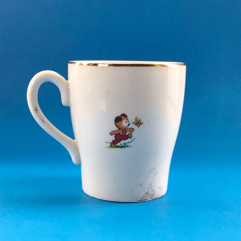 送料込！◇イギリス製 スーティー Sooty 陶器製 マグ ◇ティディベア