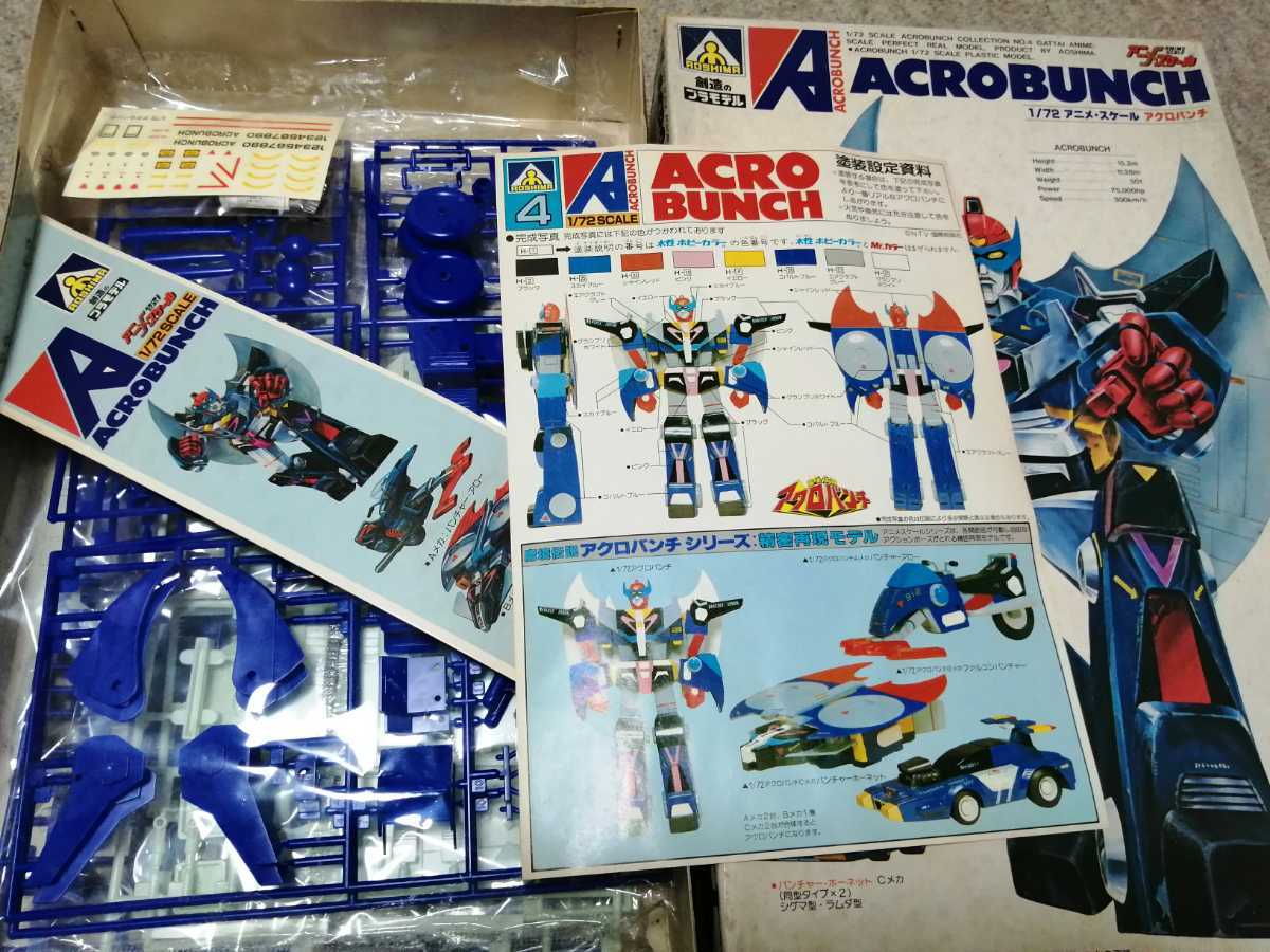 新品 アオシマ 1 72 魔境伝説 アクロバンチ プラモデル アニメ スケール ロボット の落札情報詳細 ヤフオク落札価格情報 オークフリー スマートフォン版