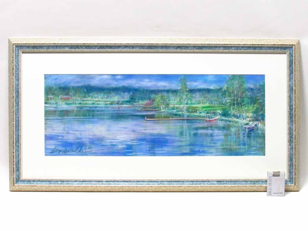 サイズ パステル画 赤の風景 の通販 ｙｍ S Shop ラクマ By パステル