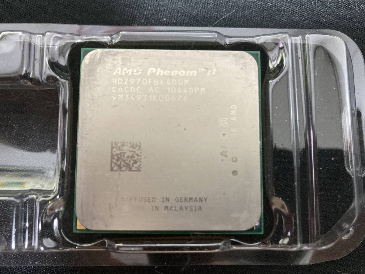 【中古】AMD Phenom II X4 970 Black Edition - HDZ970FBK4DGM の落札情報詳細| ヤフオク落札 ...